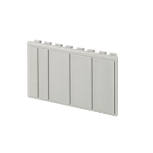 TAPA CUBREMODULOS 4 DIN BLANCO