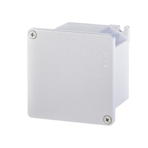 CAJA DE DERIVACION 100x100x58mm IP66/IP67/IP69 GRIS ALUMINIO VACIADIZO A PRESIÓN