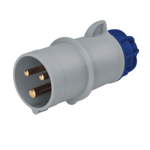 FICHA  MACHO 2P+T IP44 16A 6h 200-250V
