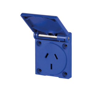 BASE EMPOTRABLE 2P+T 10A IP54 ARGENTINO 50X60MM