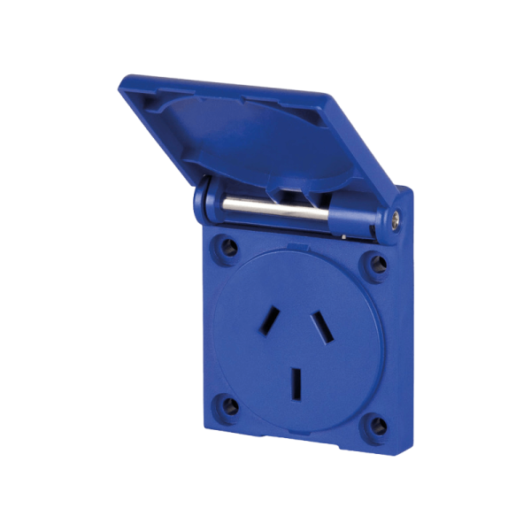 BASE EMPOTRABLE 2P+T 10A IP54 ARGENTINO 50X60MM
