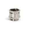 Prensa hexagonal metrica  laton niquelado. M20x1,5mm para cable 3-14mm