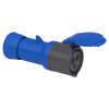 Toma aéreo Pratika 16A 2P+T 200-250V IP44 con conexión a tornillo SCHNEIDER