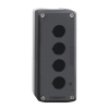 CAJA VACIA 4 TALADROS SCHNEIDER