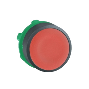 Cabezal de pulsador rojo Ø 22mm
