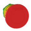 Cabezal de seta parada de emergencia Ø 40mm, girar para liberar, Ø 22mm, rojo SCHNEIDER