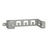 2 SOPORTES G PARA BORNAS Y COLECTOR PL SCHNEIDER