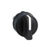 Cabezal interruptor selector, 3 posiciones, Ø 22mm, negro SCHNEIDER