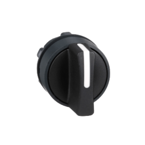 Cabezal interruptor selector, 3 posiciones, Ø 22mm, negro SCHNEIDER
