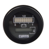 Medidor de batería redonda y medidor de horas CURTIS 803 803RB2448BCJ301O 24V/48V
