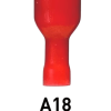 TERMINAL PREAISLADO ROJO A18 H6, 35 A GABEXEL