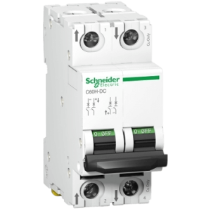 Interruptor Termomagnético Acti9 C60H-DC 2P 6A Curva C