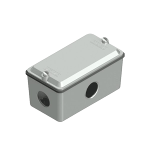 Caja x múltiple exterior 3/4"