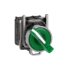 SELECTORA LUMINOSA 2 POS LED 24VCA/CC 1N VERDE SCHNEIDER