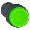 PULS LUM VERDE LED 24VCA/CC 1NA SCHNEIDER