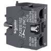 Bloque contacto, Easy Harmony XA2, contacto único, para cabezal 22 mm, terminal fastón, 1 NC SCHNEIDER