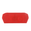TAPA PARA BORNE DE PASO A RESORTE ROJO 1,5MM ZOLODA