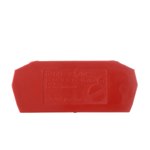 TAPA PARA BORNE DE PASO A RESORTE ROJO 2,5 A 4MM ZOLODA