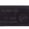 TAPA PARA BORNE DE PASO A RESORTE NEGRO 1,5MM  ZOLODA