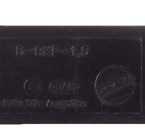 TAPA PARA BORNE DE PASO A RESORTE NEGRO 1,5MM  ZOLODA