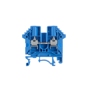 BORNE DE PASO A TORNILLO AZUL 4MM ZOLODA