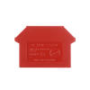 TAPA P/ BORNE BPN ROJA 2,5/10MM  ZOLODA