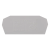 TAPA PARA BORNE DE PASO A RESORTE GRIS 2,5 A 4MM ZOLODA