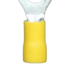 TERMINAL OJAL PREAISLADO AMARILLO C4 ANILLO 6MM GABEXEL