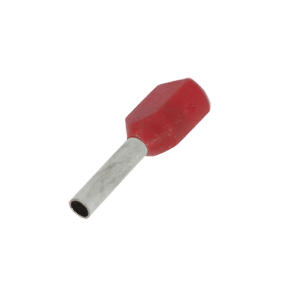TERMINAL HUECA DOBLE AISLADA 1MM LCT