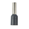 TERMINAL TIF DOBLE 2.5MM GRIS GABEXEL