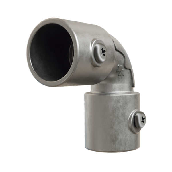 conector curvo sin rosca 3/4